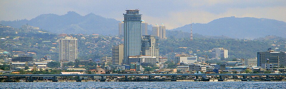 Skyline of Cebu City, Cebu, Philippines